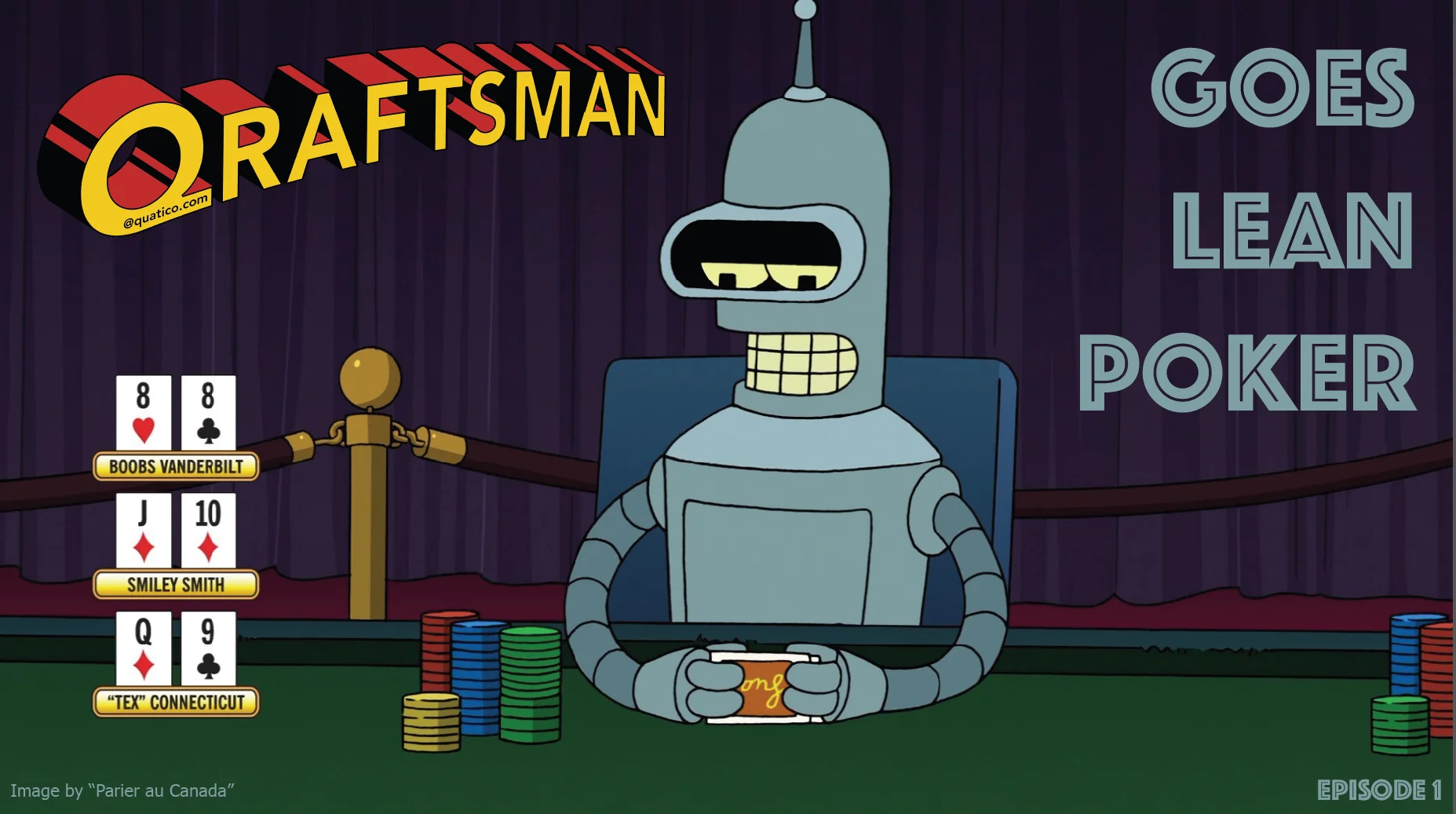 Der Quatico Bot spielt Poker