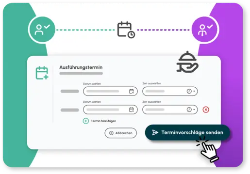 Einfache Terminvereinbarung