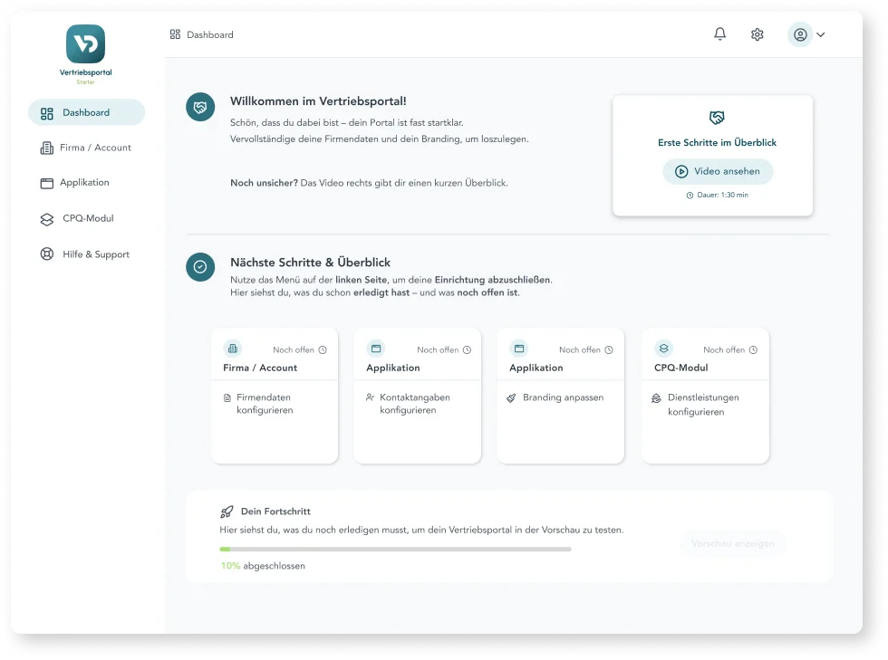 Zentrale Plattform & Systemsteuerung