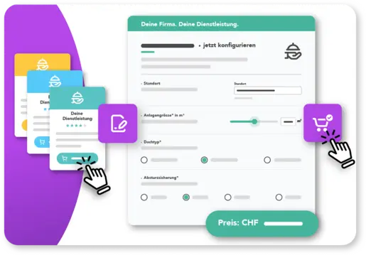 Dienstleistungs-Katalog