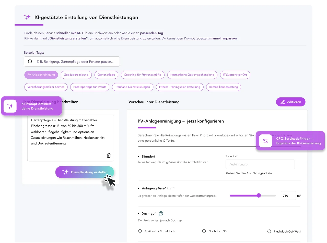 KI-Generator Screenshot