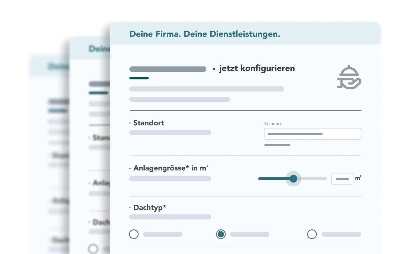 Dienstleistungs-Konfigurator Vorschau