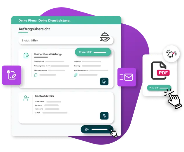 Automatisierte Offerte auf Knopfdruck